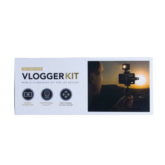 RODE Microphones - RODE Vlogger Kit iOS Edition Shotgun Mic Tripod In Black - Picture 4 of 8